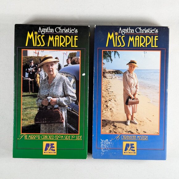 3/$15 AGATHA CHRISTIE Miss Marple VHS movie tapes - Picture 1 of 16
